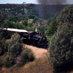 Train in Foothills
