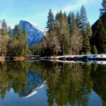 Yosemite Half Dome Christmas Card-Credit Terri Metz