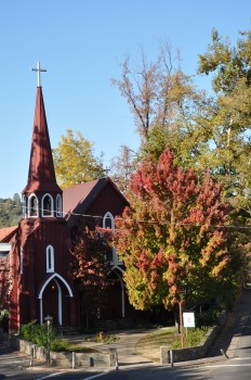 The Red Church, Sonora, Photo credit Lisa Mayo